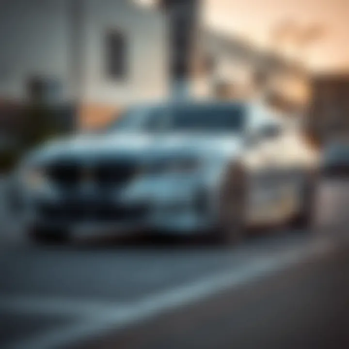 Luxury BMW automobile showcasing innovation and design excellence