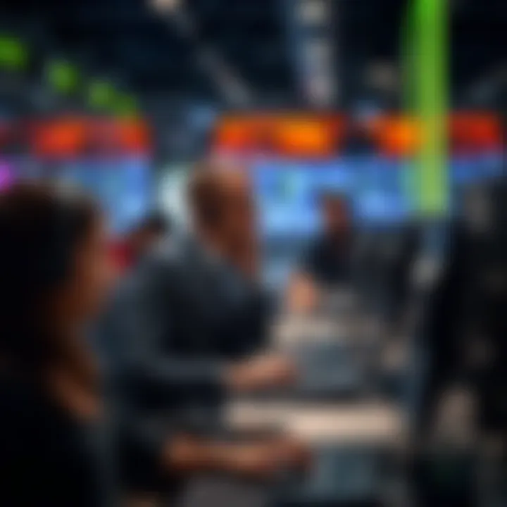 Customer support team providing assistance through multiple communication channels