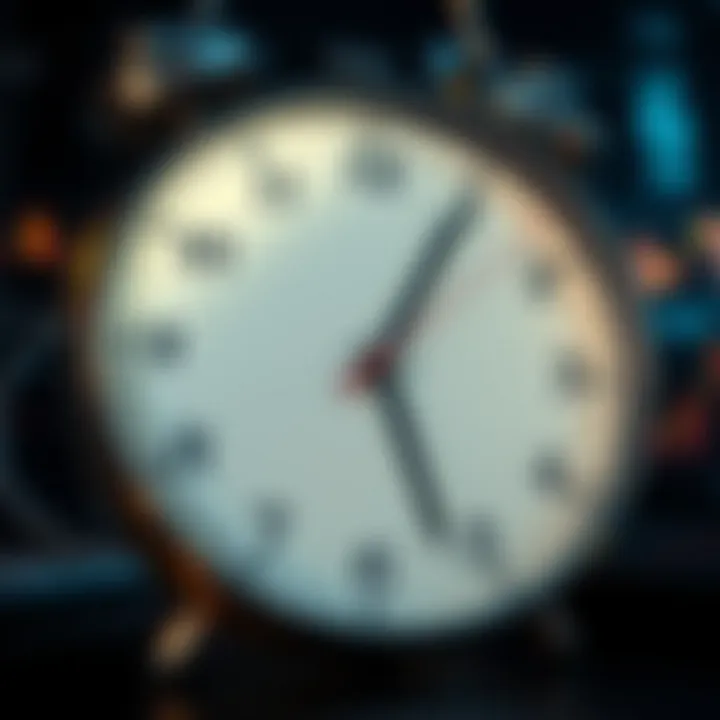 Daylight Saving Influence on Trading Hours for South African Investors Clock illustrating the effect of daylight saving time adjustments on New York trading session timing in South Africa