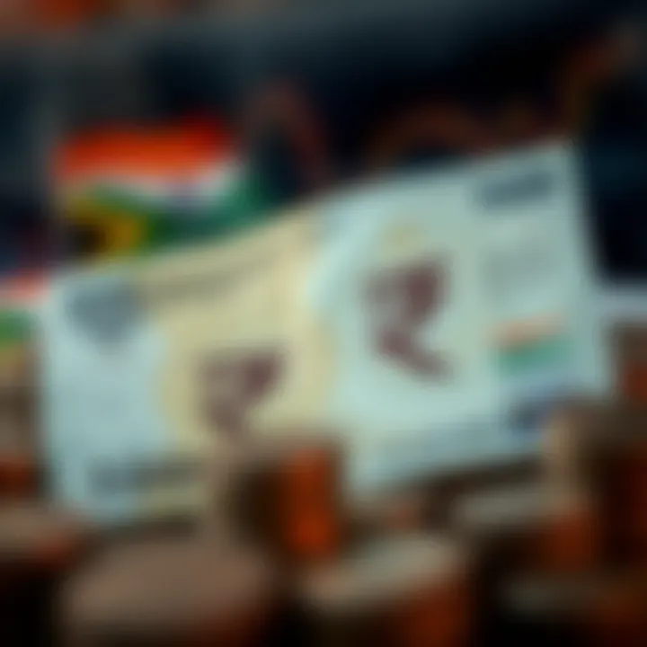 Illustration of economic and geopolitical factors influencing currency exchange between South Africa and India