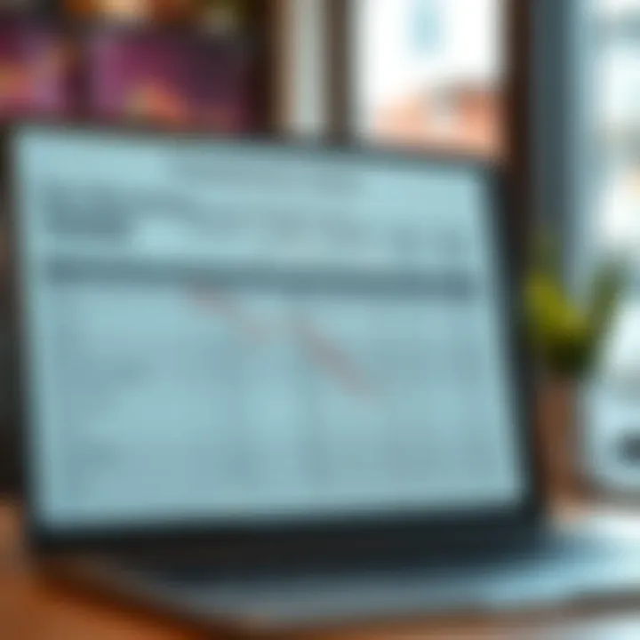 Chart displaying evaluation criteria and fee breakdown for trading program participants