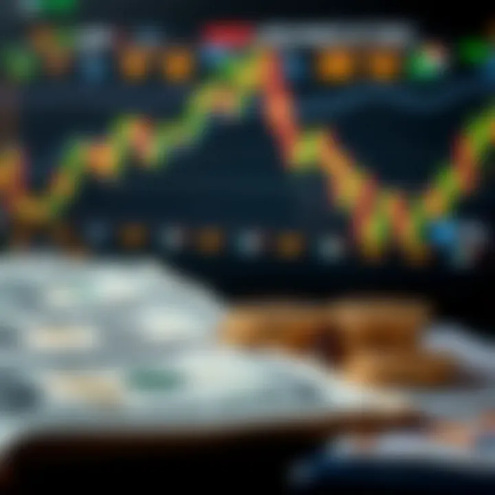 Illustration of geopolitical factors influencing currency market dynamics