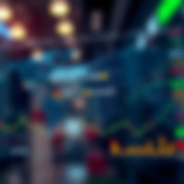 World map highlighting major global stock indices with their corresponding market symbols