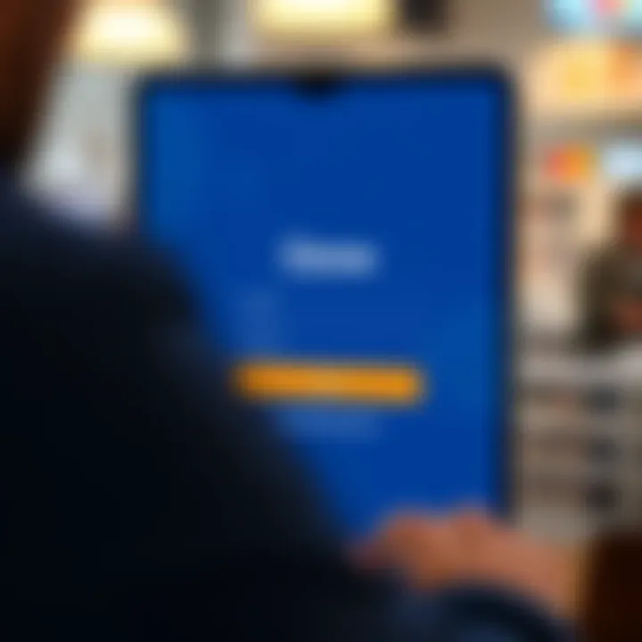 Ozow Login Interface for Secure Payment Access User interface showing Ozow login screen with secure payment options