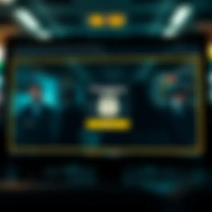 Secure login screen illustrating safe access to an online investment platform