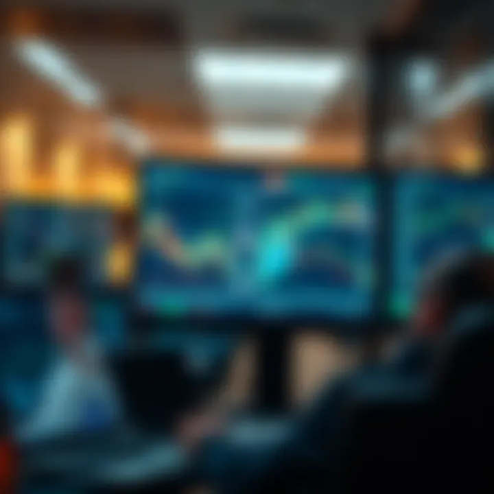 Illustration of a secure online trading environment highlighting regulation and risk management