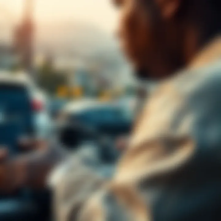 Conceptual illustration of cryptocurrency impact on South African economy