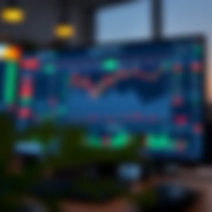 User-friendly interface of Quotex trading platform showing key market charts and trading tools