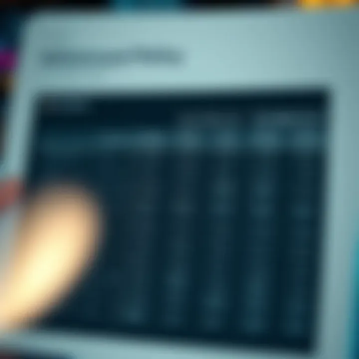 Comparison chart illustrating withdrawal policies of different brokers for South African traders