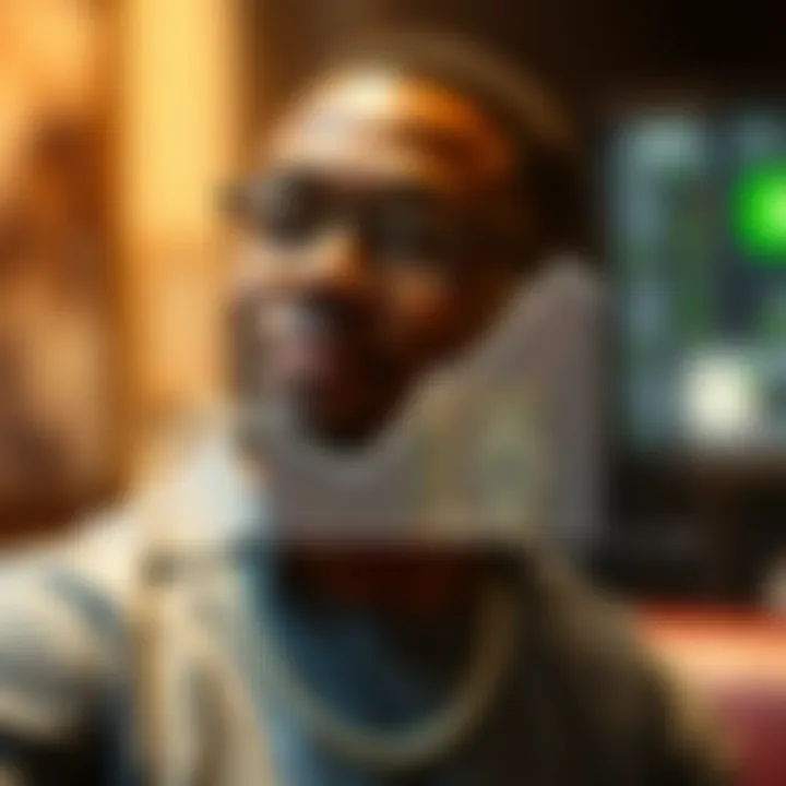 Graph showing the conversion of wealth into South African Rands with financial symbols