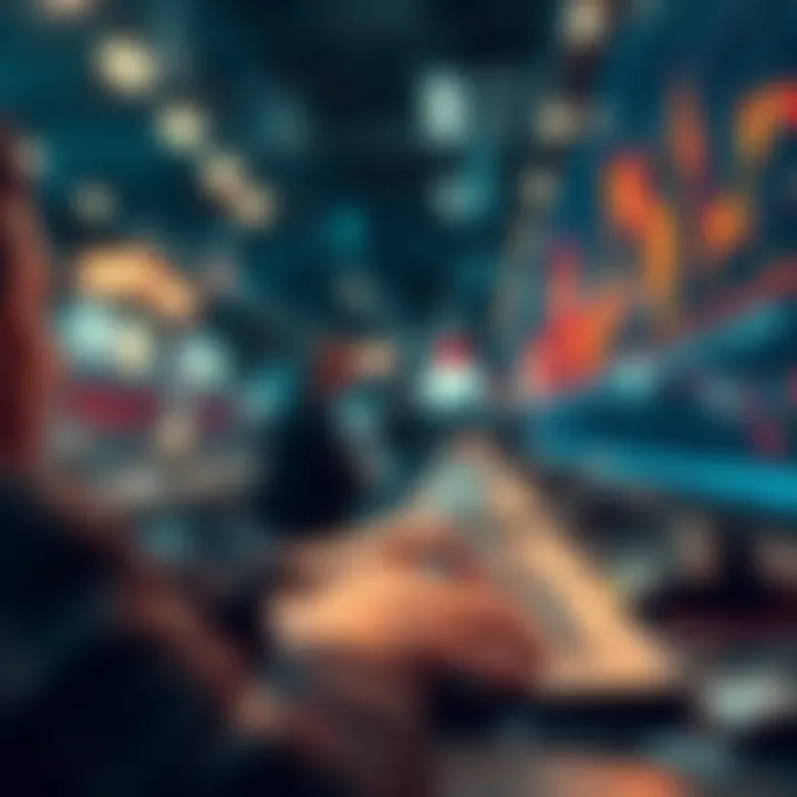 Conceptual illustration of South African financial technology influencing retail trading