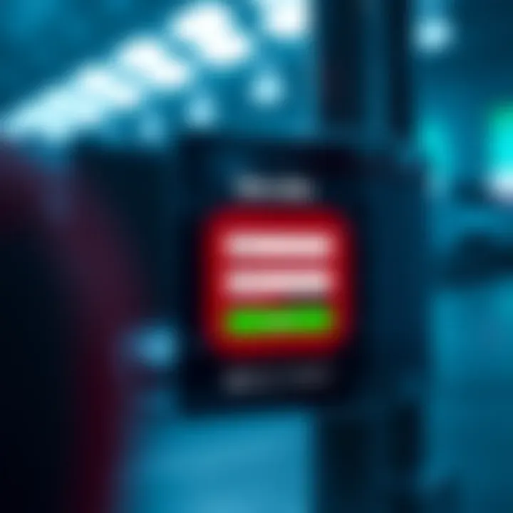 Secure login interface showcasing two-factor authentication feature for enhanced account protection