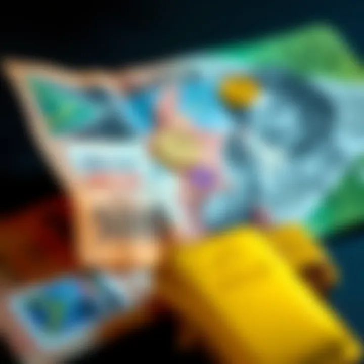 Close-up of South African currency next to gold bars symbolizing investment opportunities