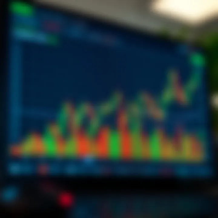 Graph showing automated forex trading system performance on multiple currency pairs