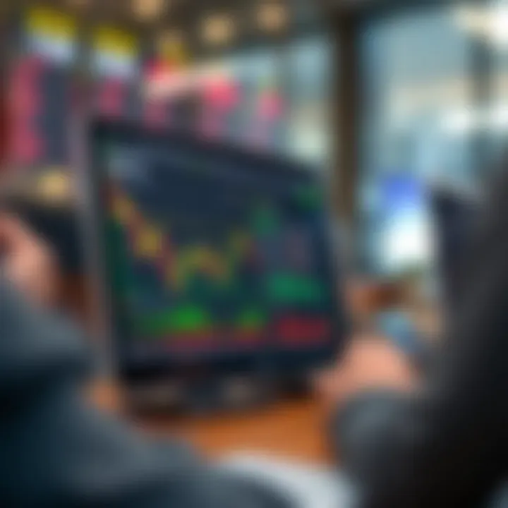 Safe Forex Trading Through Risk Management and Broker Choices Illustration of a secure online trading platform showing risk management and broker selection for forex investors