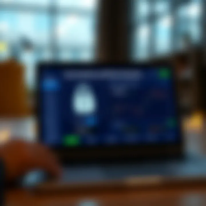 Graphic depicting secure and efficient online deposit transactions for a trading platform