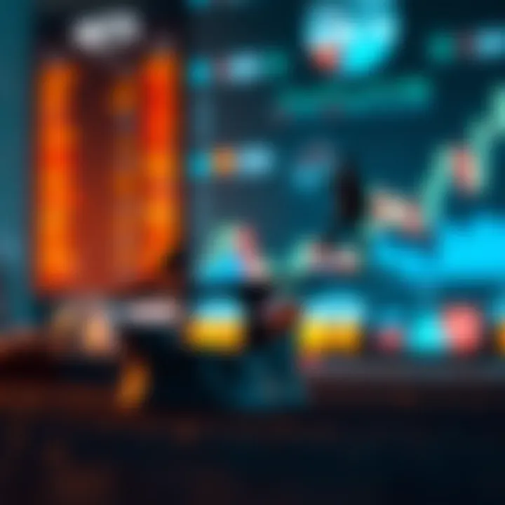 Conceptual graphic of risk and reward balance in forex trading bonuses