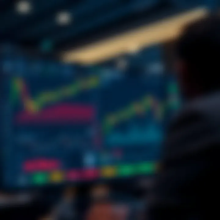 Interface of Quotex trading platform showcasing various financial instruments and market trends