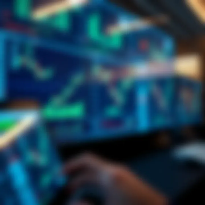 Digital interface displaying real-time financial data and analytics for smart trading