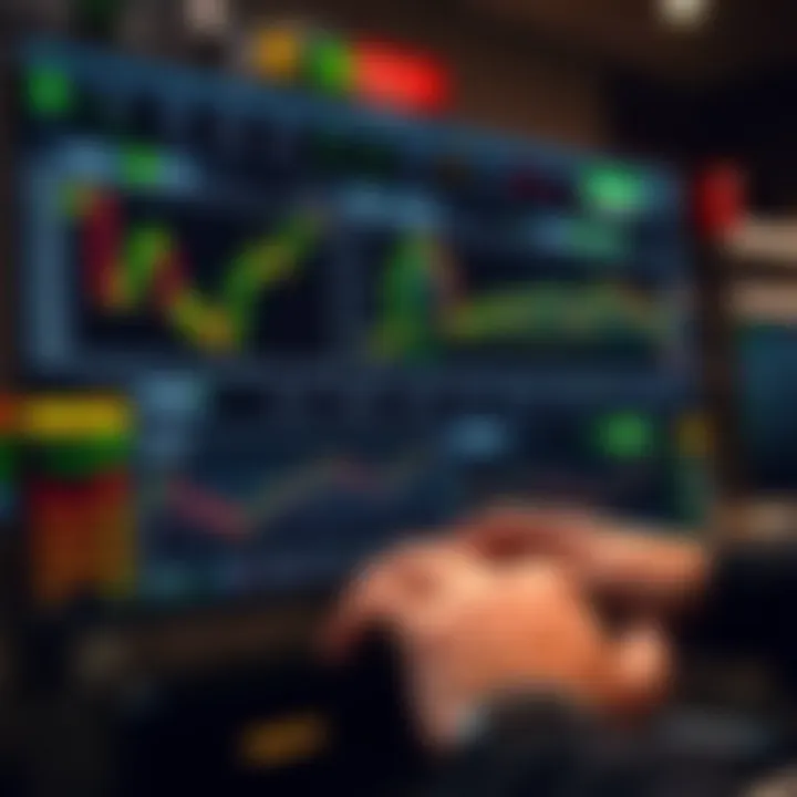 Interface showcasing various financial instruments and trading tools for strategy development