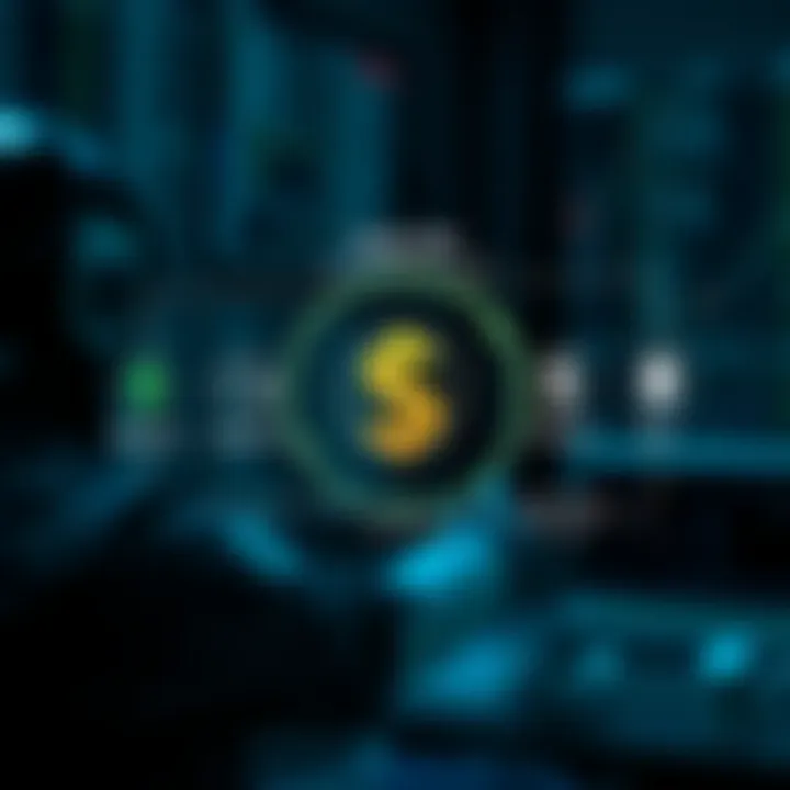 Diagram illustrating how the Dollar Bot automates currency exchange transactions