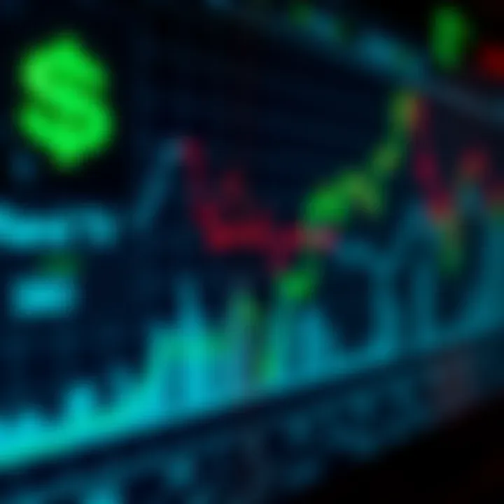 Expert Predictions on US Dollar to Rand Exchange Rate Financial chart with currency symbols illustrating market predictions for US dollar against South African rand